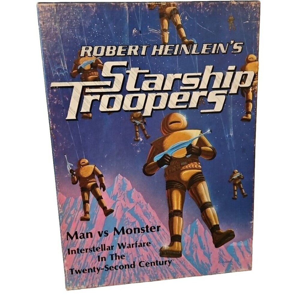 Robert Heinlein's Starship Troopers Board Game 1976 Futuristic Alien Avalon Hill